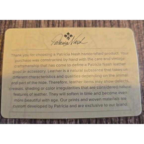 Patricia Nash Large Tooled Turquoise Leather Shoulder Bag Double Handles NEW - Picture 5 of 6